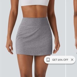 Halara High Waisted 2-in-1 Pocket Mini Pickleball Skirt